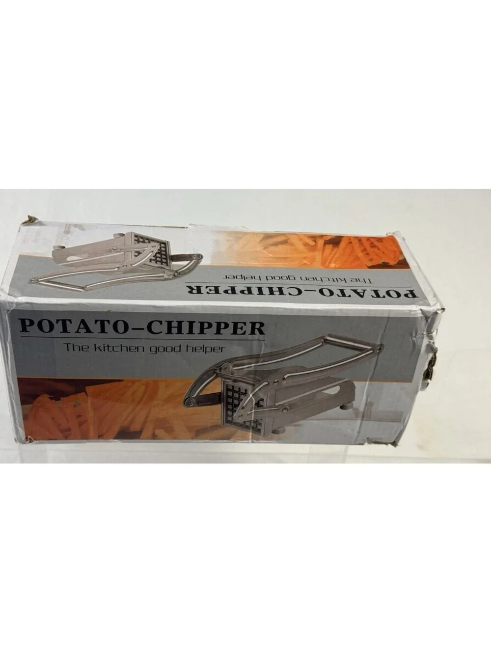 Potato Chipper French Fry Cutter Vegetable Slicer Open Box